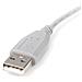 10 ft USB Cable for Canon, Sony, & Hewlett Packard Digital Camera, Grigio - Foto miniatura 1
